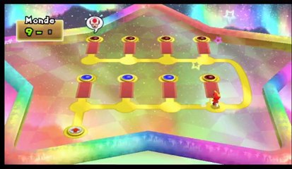 WT - Mario Bros Wii (17) pièce étoile + monde 9