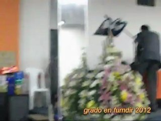 grados fumdir 2012 en suba