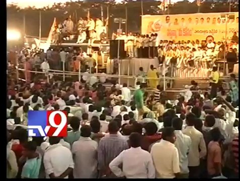 Chandrababu fires on Congress Govt