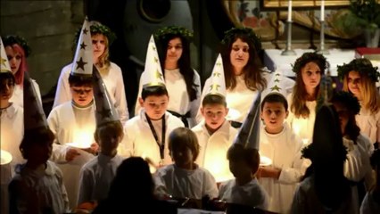 Fête de la Sainte-Lucie à Stockholm