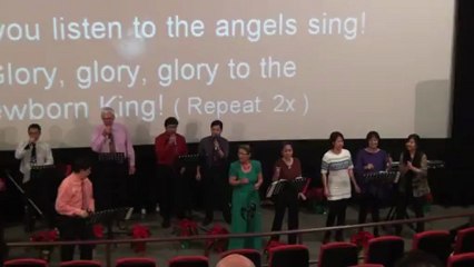 Hark The Herald Angles Sing / Christmas Adoration Medley - The Gathering Choir 12/09/2012