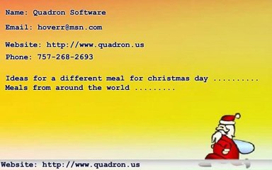 Christmas Dinner Ideas