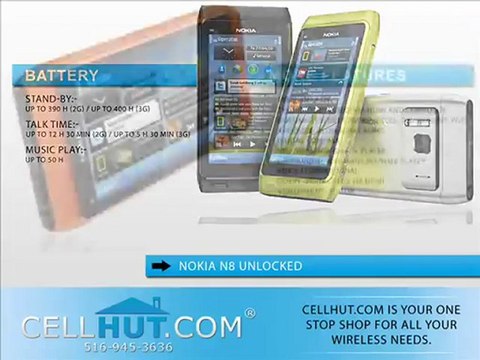 Nokia N8 Unlocked GSM Cell Phone video