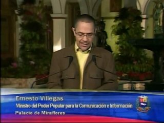 Villegas: Chávez cumple satisfactoriamente protocolo postoperatorio y envía saludos a seguidores