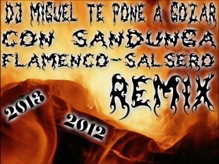 FLAMENCO SALSERO CANDELA CON SANDUNGA REMIX 2012-2013 DJ MIGUEL TE PONE A GOZAR