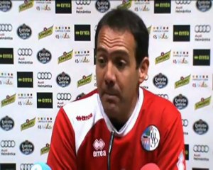 Etxeberria entrenador UDS previa al partido ante el Atletico