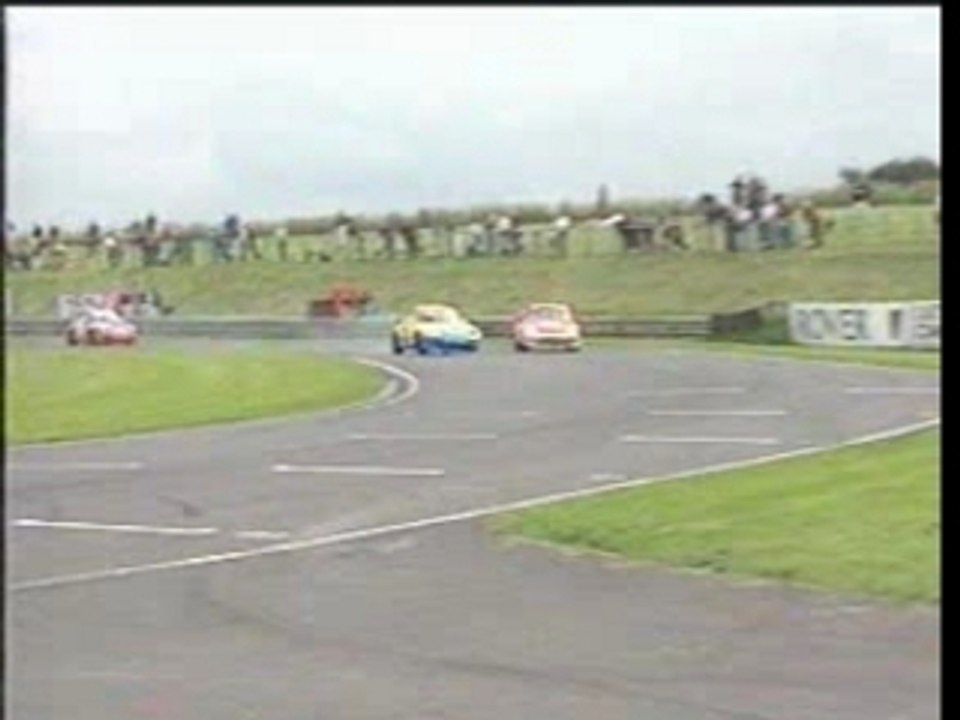 Accident d'une Porsche