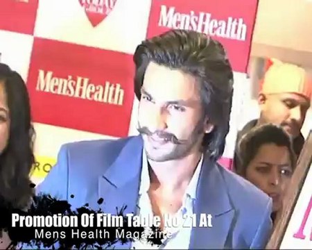 Ranveer Singh Unveiling Mens Health Magazine