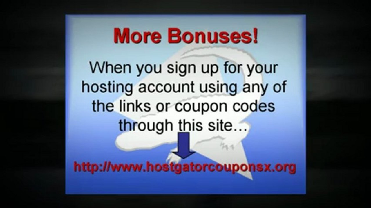 HostGator coupons