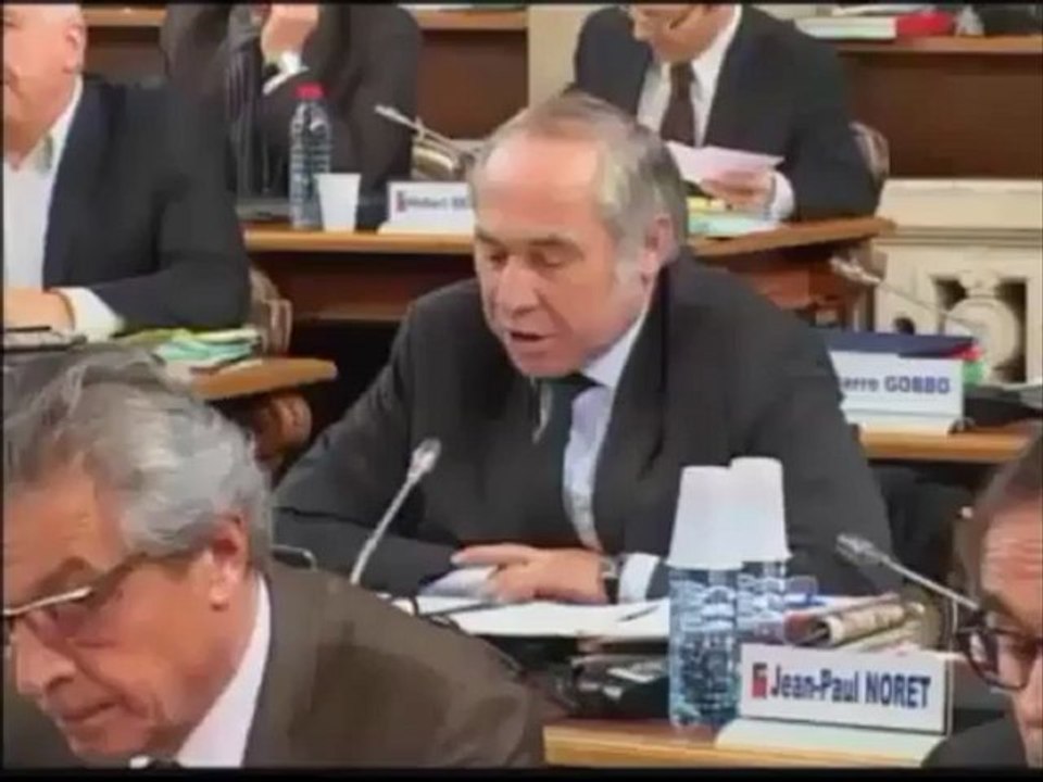 Pierre POILLOT sur la réforme du mode de scrutin et la représentation des territoires. Session de décembre 2012