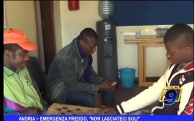 Andria | Emergenza freddo, "non lasciateci soli"