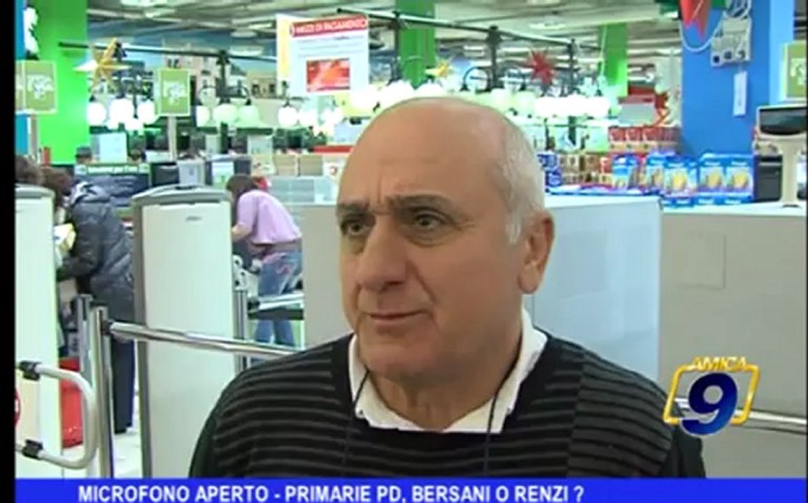 Microfono aperto | Primarie PD, Bersani o Renzi