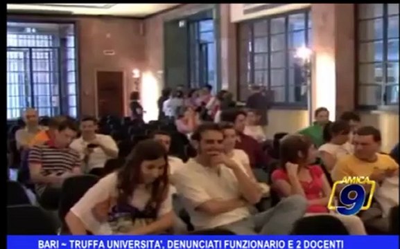 Bari | Truffa università, denunciati funzionario e 2 docenti