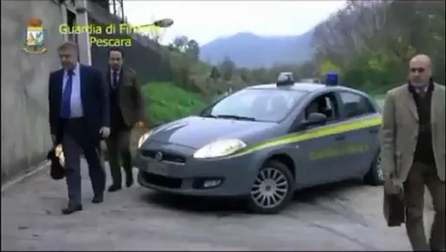 Bussi (PE) - Quattro società sequestrate dalla Finanza (24.11.12)