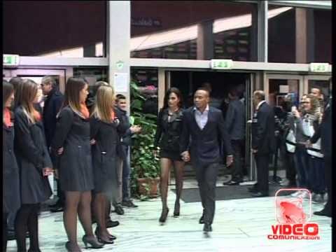 Napoli - De Laurentiis presenta Colpi di fulmine (11.12.12)
