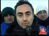 Napoli - Fiat, protesta operai ex Ergom (10.12.12)