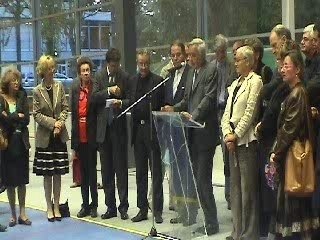 A Dijon, Francois Rebsamen & le gymnase des Grésilles