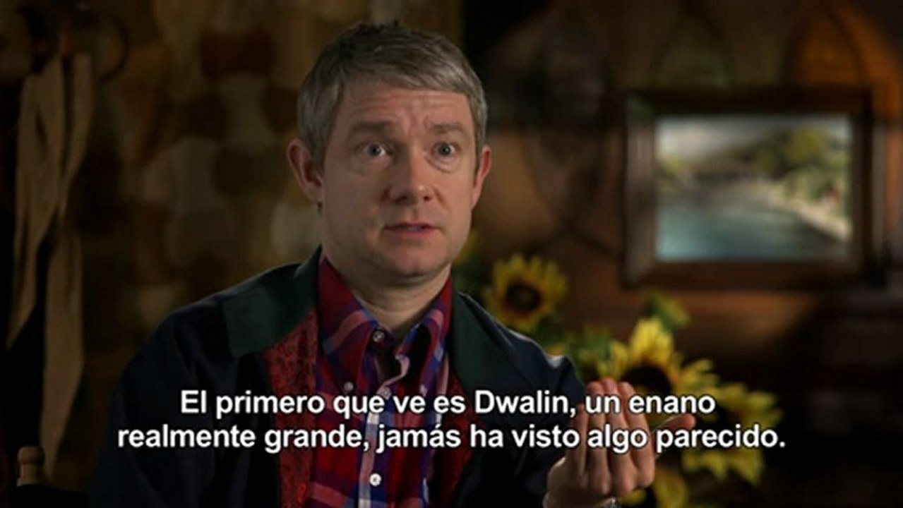 'El hobbit: Un viaje inesperado' - Entrevista a Martin Freeman (VOSE)