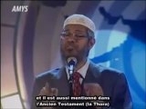 Zakir Naik et le Prophète comme Moise