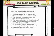 Fat Loss Factor FAQ and answers - Question 5.mp4