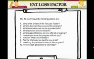 Fat Loss Factor FAQ and answers - Question 7.mp4