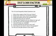 Fat Loss Factor FAQ and answers - Answer 3.mp4