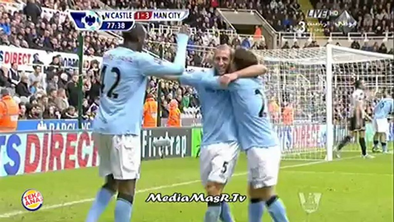 أهداف مباراة نيوكاسيل يونايتيد 1-3 مانشستر سيتي - تعليق فهد العتيبي