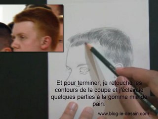 Dessiner des cheveux courts (4/5)