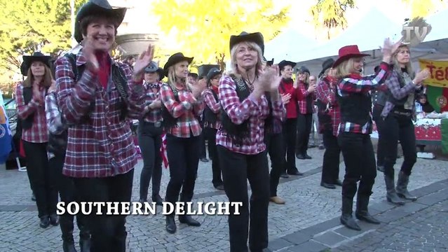 Téléthon 2012 à Antibes - Country avec Taps Line