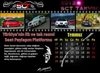 SCT 2013 Yılı Takvim