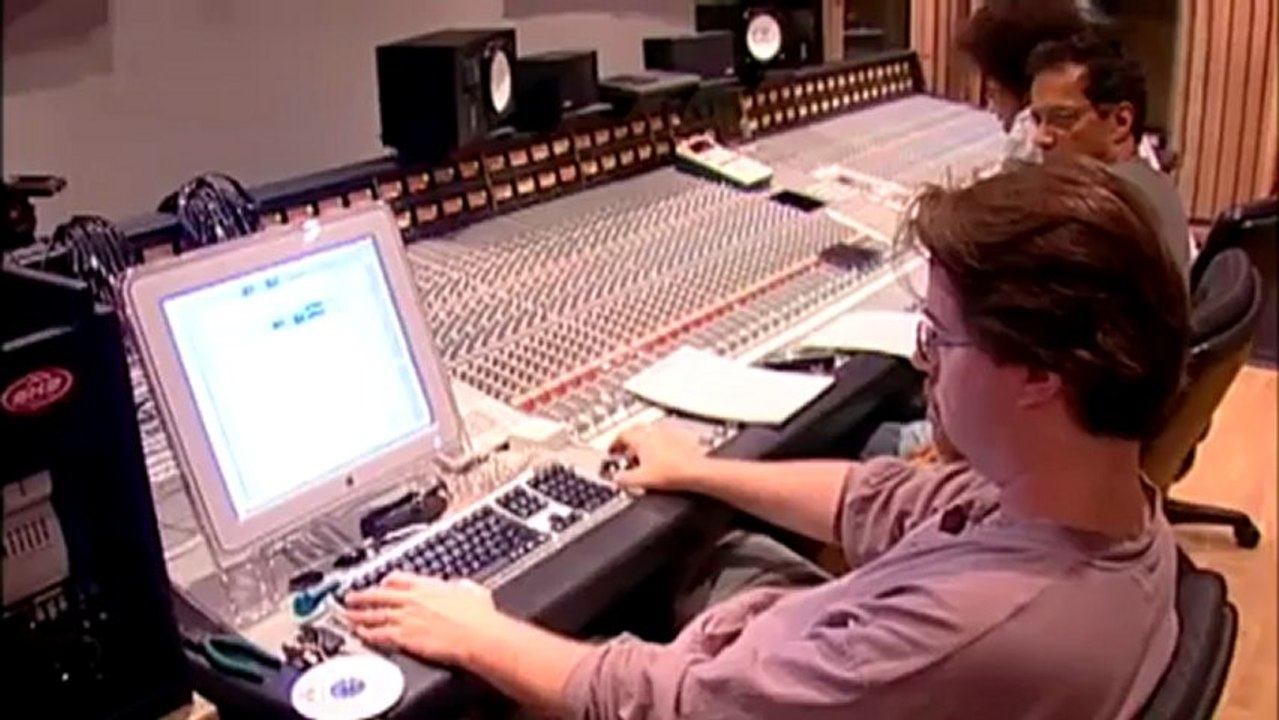 Usher - Studio Recording Session For The Album Recovery Disney