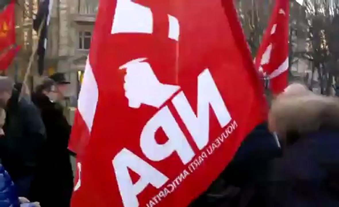MANIF REGULARISATION SANS PAPIERS EN GRÊVE DE LA FAIL LILLE DECEMBRE 2012