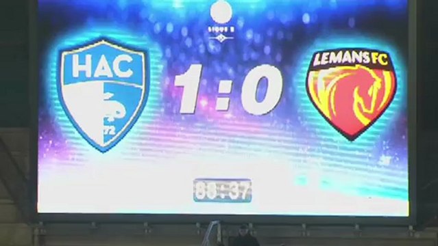 Havre AC (HAC) - Le Mans FC (LEMANS) Le résumé du match (18ème journée) - saison 2012/2013