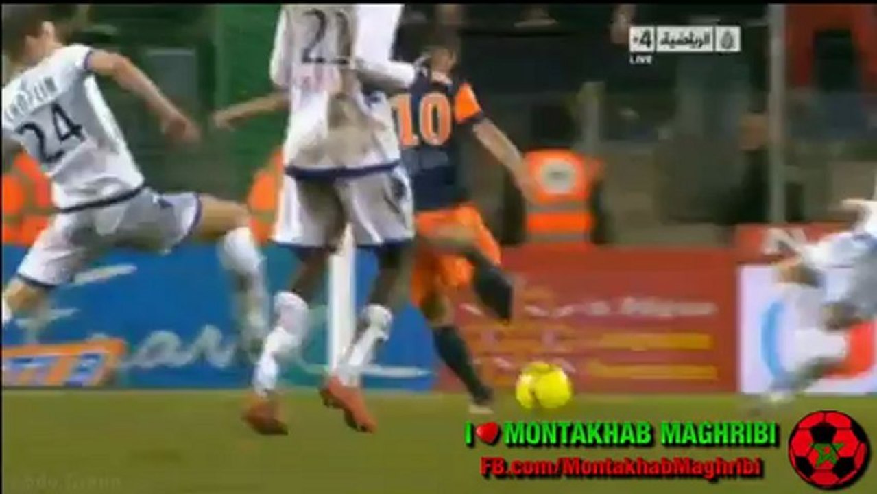 Goal Belhenda vs SC Bastia 3-0 هدف بلهندة ضد باستيا بتعليق عربي