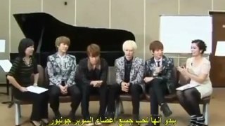 ‪Eng sub _ Leeteuk 이특 & Eunhyuk 은혁 kidding with Arab ELF (Cut)‬‏