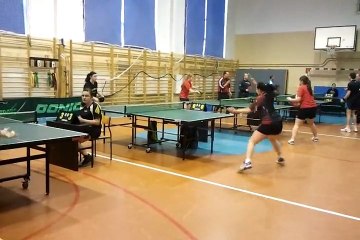 Patrycja Kapek - Sabina Wyrobek , finał kategorii kobiet 2 turniej GP Mikołowa 2012 / 2013