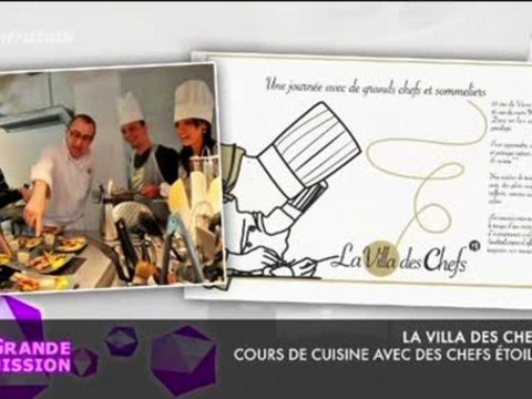 Des cours de cuisine avec des chefs étoilés!