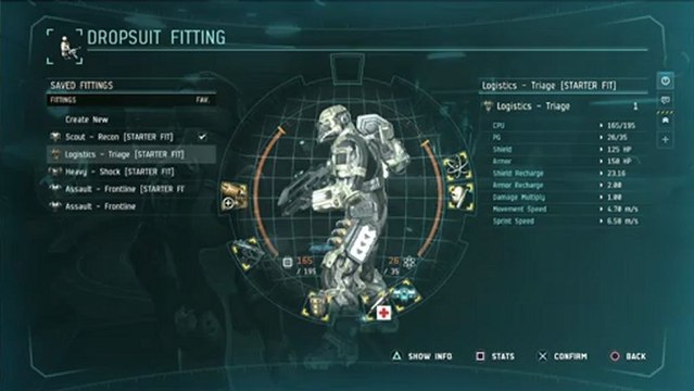 DUST 514 (PS3) - Les Armes