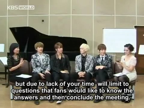 ‪Eng Sub | KBS WORLD Radio Arabic Interview with Super Junior 슈퍼주니어 2011 (2-2)