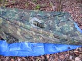 Poncho Shelter an Ultralight Backpacking Tent