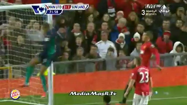 أهداف مباراة مانشستر يونايتيد 3-1 سندرلاند - تعليق فارس عوض