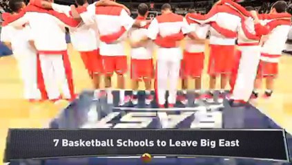 Basketball Schools to Leave Big East