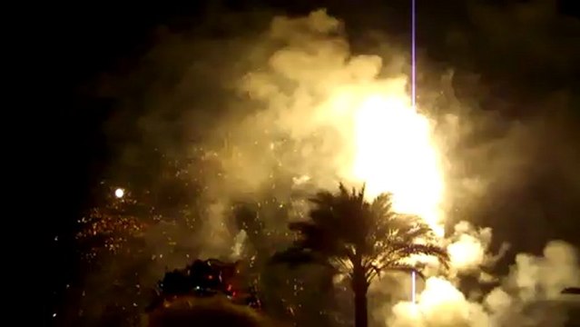 FEUX D'ARTIFICE CAGNES SUR MER 13 07 2011