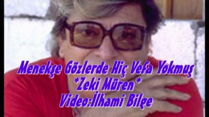 Menekşe Gözlerde Hiç Vefa Yokmuş*Zeki Müren*