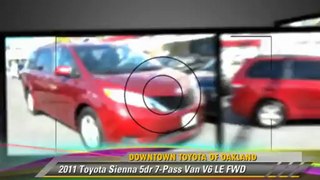 2011 Toyota Sienna 5dr 7-Pass Van V6 LE FWD - Downtown Toyota of Oakland, Oakland