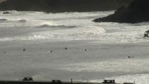 Costa de Asturias, el tiempo, fuerte oleaje y surf