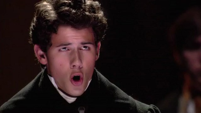 Les Misérables Empty Chairs at empty Tables by Nick Jonas Live at The London O2 arena