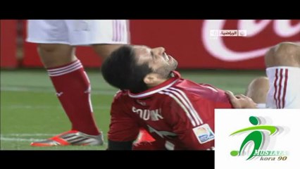 أبوتريكة بعد مبارة مونتيرى المكسيكى