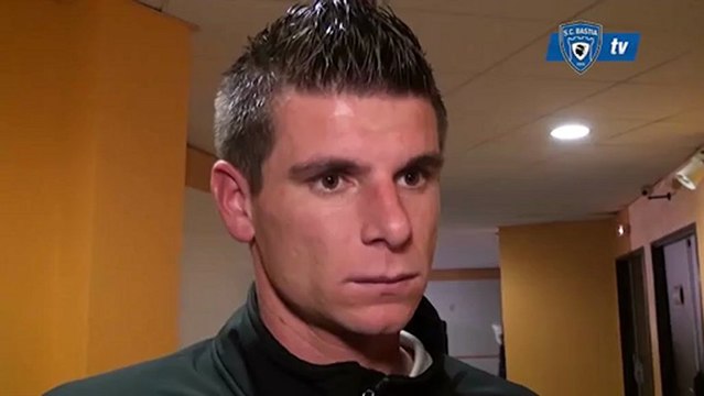 L1 / 2012-13 : Montpellier 4-0 Bastia : Réaction de J. Choplin