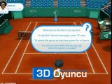 3D Tenis Maçı - 3D Oyuncu